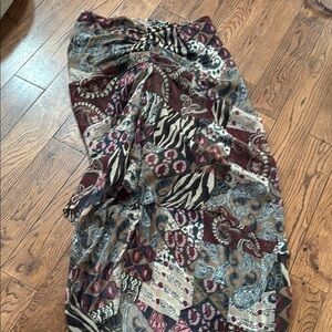 Veronica Beard Multicolor Patterned Skirt